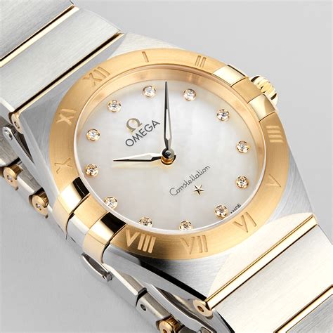 omega constellation manhattan 28mm ladies watch|omega constellation 28mm watch.